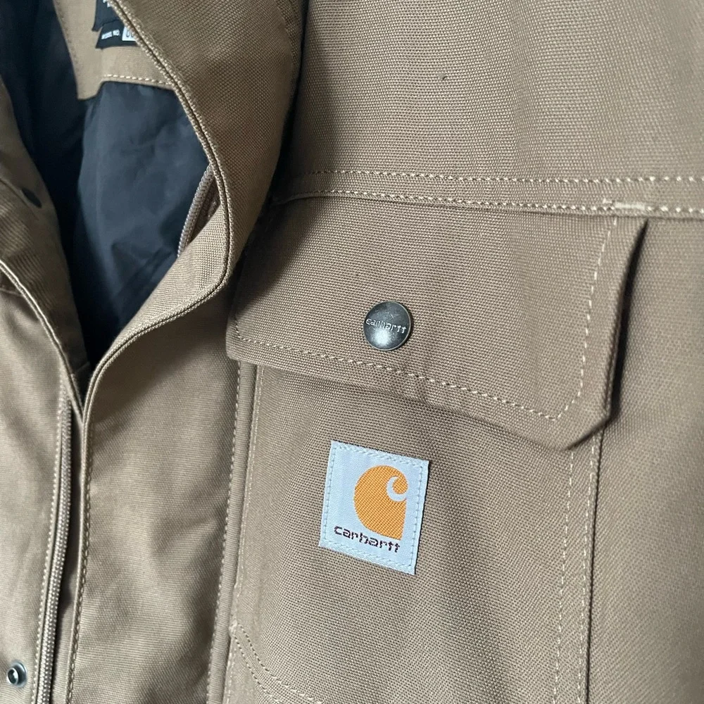 Carhartt Full Swing Relaxed Mens MEDIUM 3M insulated tech coat jacket NEW NWT - Picture 7 of 16